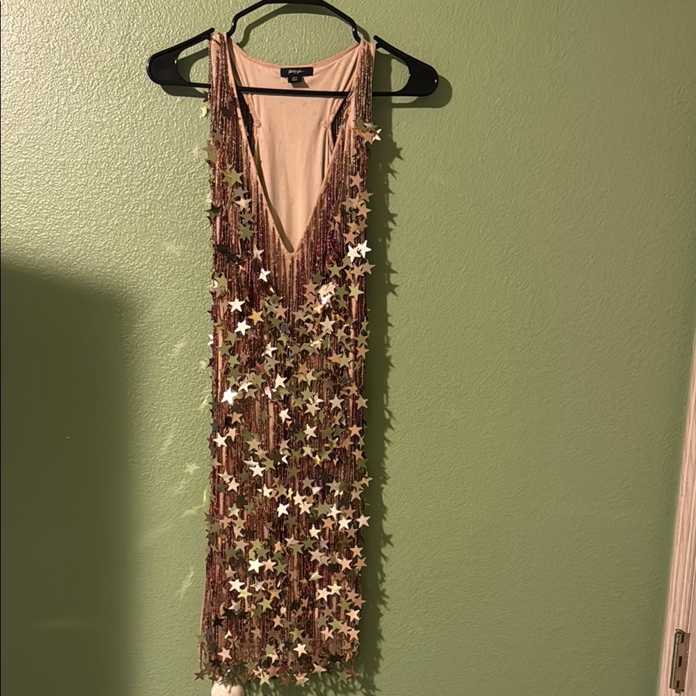 Star-Embellished Dress